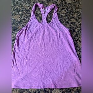 Express Lavender Racerback Tank Top